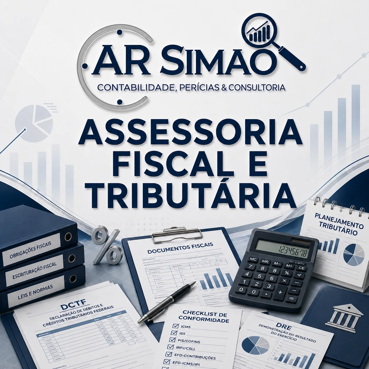 Arte do serviço ASSESSORIA FISCAL E TRIBUTARIA